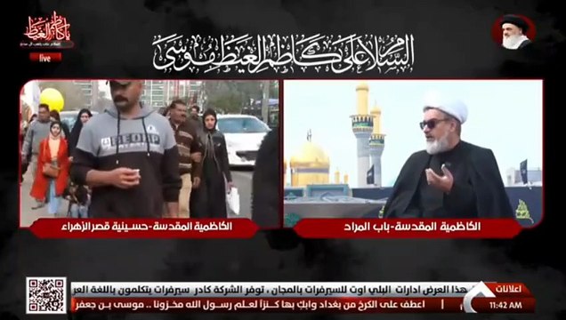 هل تعرض سماحة الشيخ نور الساعدي الى التهديد ؟ شاهد الجواب