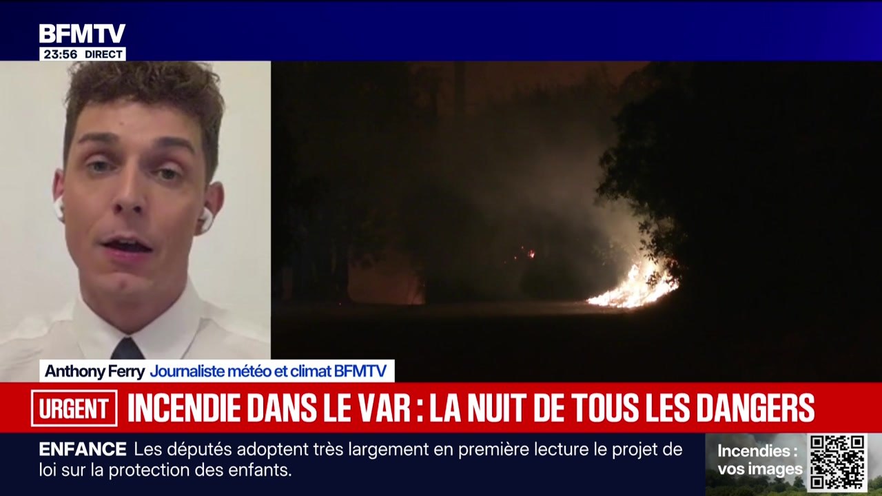 Incendie dans le Var : la nuit de tous les dangers - 21/07