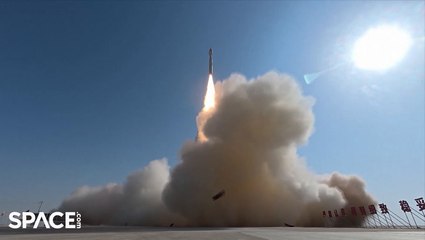 China's Lijian-1 Rocket Launches 3 Satellites For Pakistan