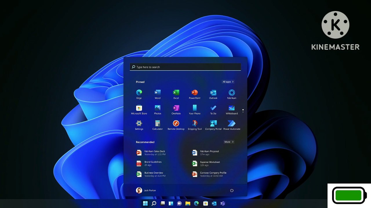 Windows 11 battery low