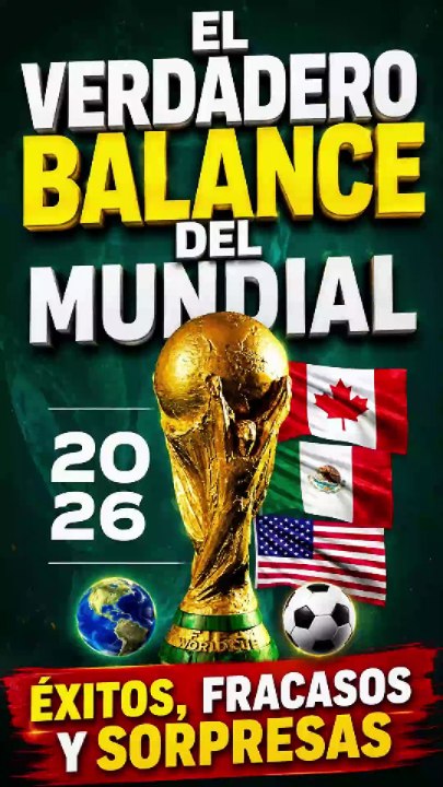 EL VERDADERO BALANCE DEL MUNDIAL 2026 🌍⚽