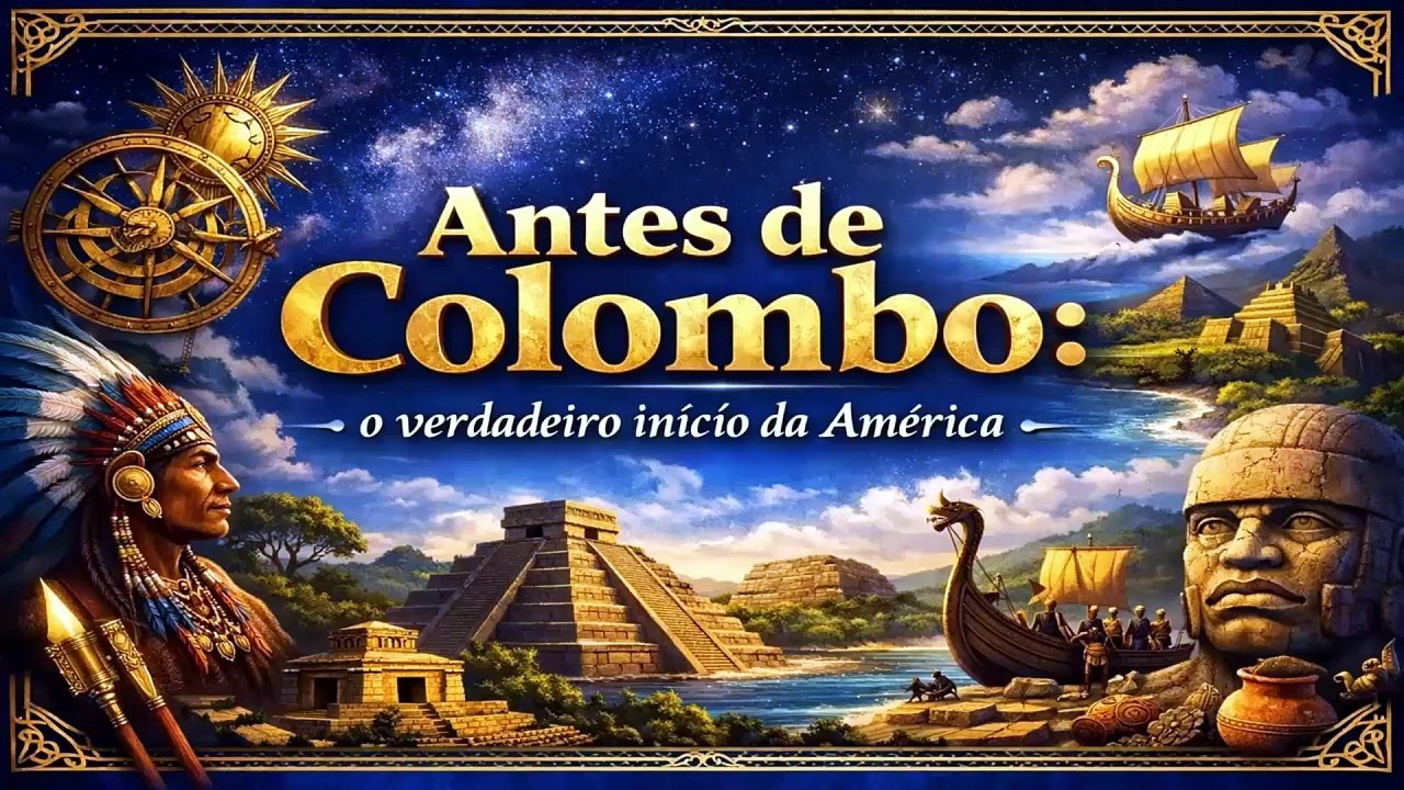 Antes de Colombo o verdadeiro início da América
