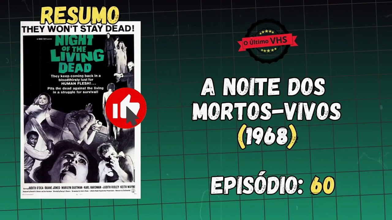 A Noite dos Mortos Vivos ( 1968 ) - Resumo do Filme - Ep: 60