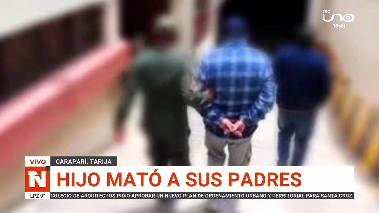 HIJO M4TÓ A SU PADRES EN TARIJA