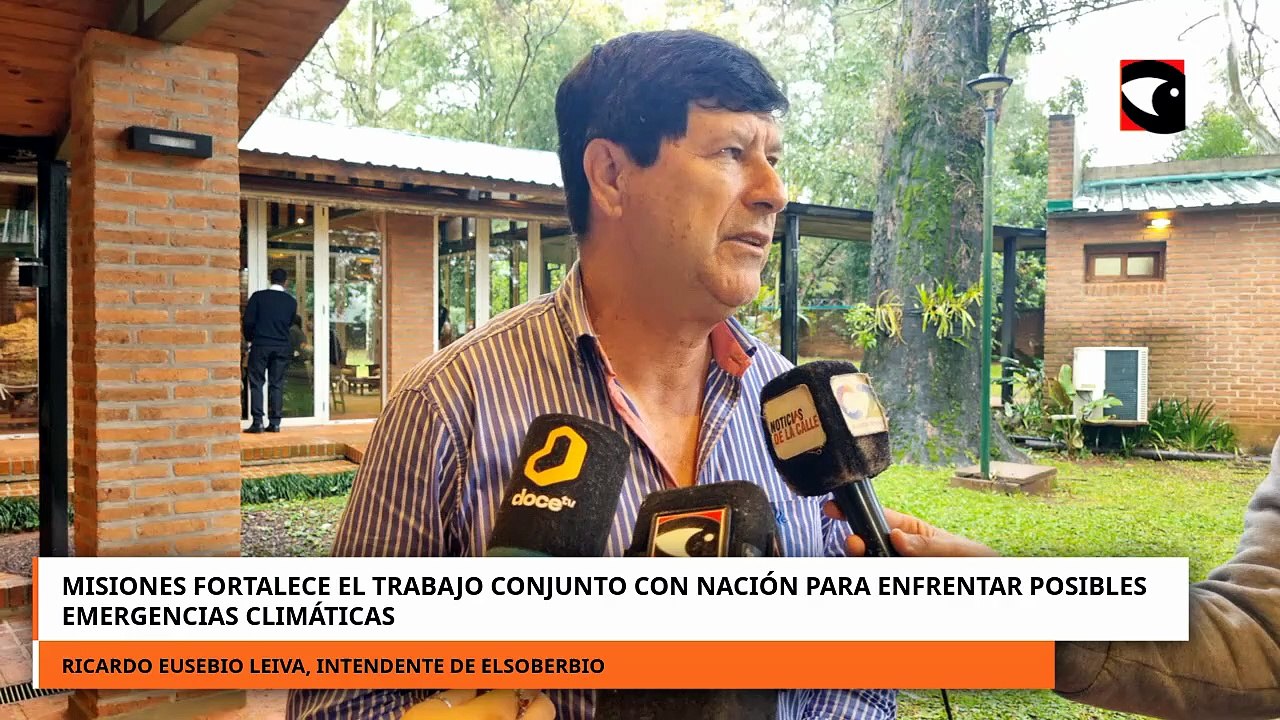 MISIONES FORTALECE EL TRABAJO CONJUNTO CON NACIÓN PARA ENFRENTAR POSIBLES EMERGENCIAS CLIMÁTICAS