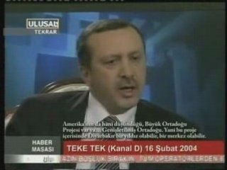 Bush ve Recep Tayyip Erdoğan