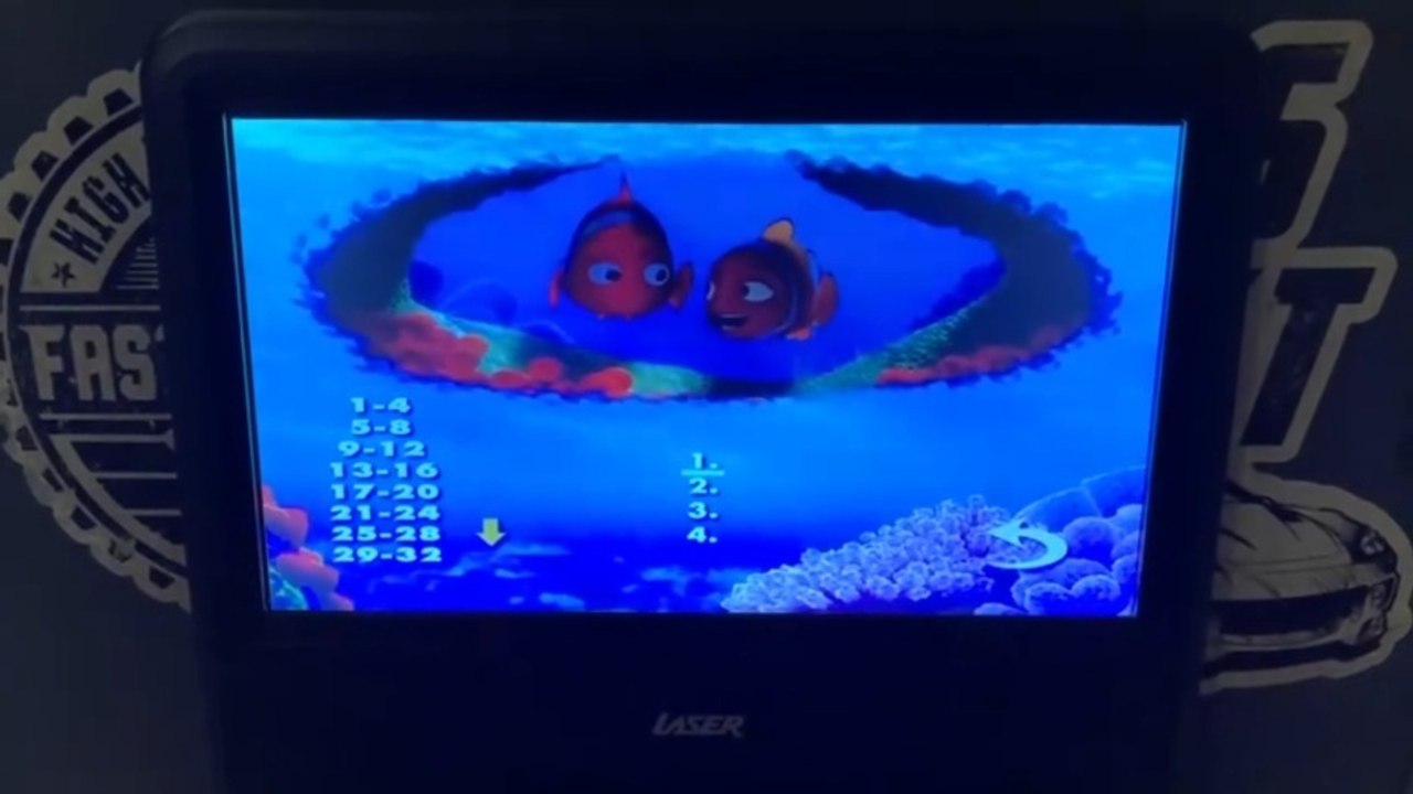 Finding Nemo 2 Disc Collector’s Edition Disc 1 2004 DVD Menu Walkthrough Australia (Christmas Eve)