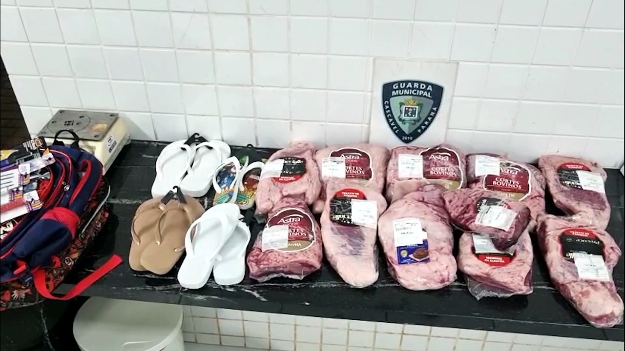 Pequenos infratores, grandes churrascos: Meninos de 12 e 14 anos são flagrados furtando várias picanhas