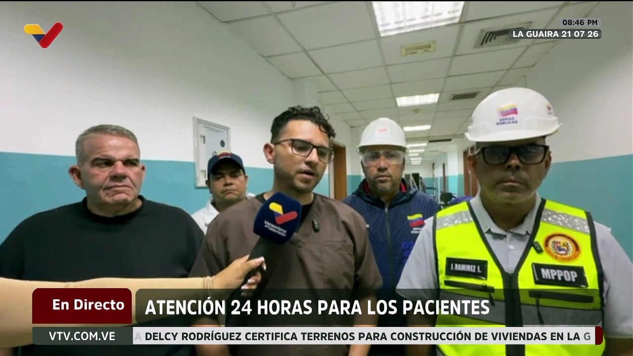 La Guaira | Hospital Dr. José María Vargas avanza en recuperación de su infraestructura