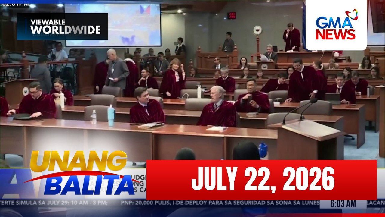 Unang Balita sa Unang Hirit: (Part 1) July 22, 2026 [HD]