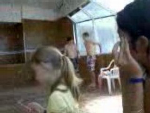 Castell dels Hams - A la piscine