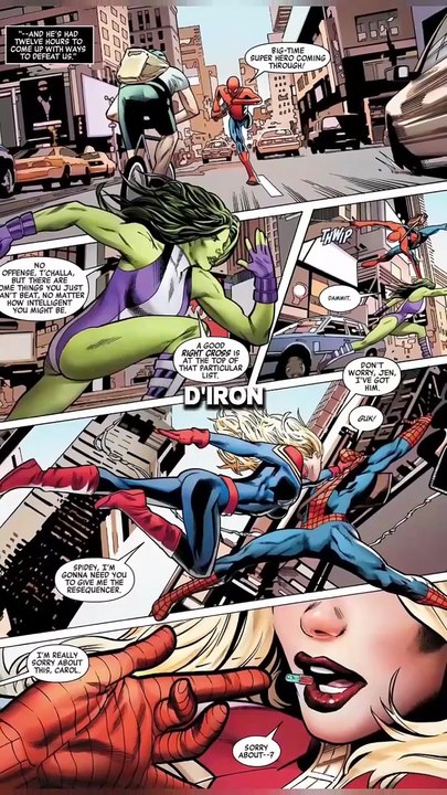 Spider-Man se fait craquer