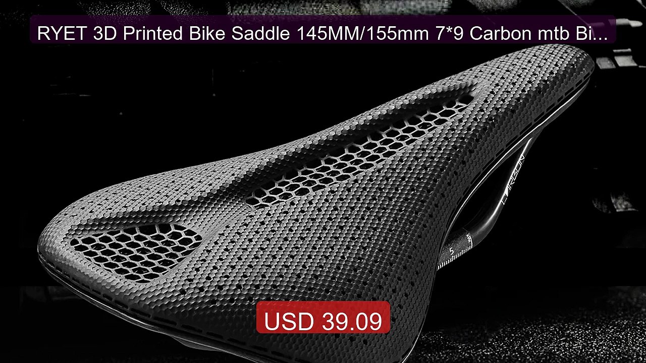RYET 3D Printed Bike Saddle 145MM/155mm 7*9 Carbon mtb Bicycle... -- Best Buy 2026 | Great Quality!
