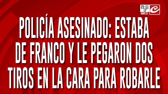 Lo mataron dos motochorros: le pegaron dos tiros en la panza