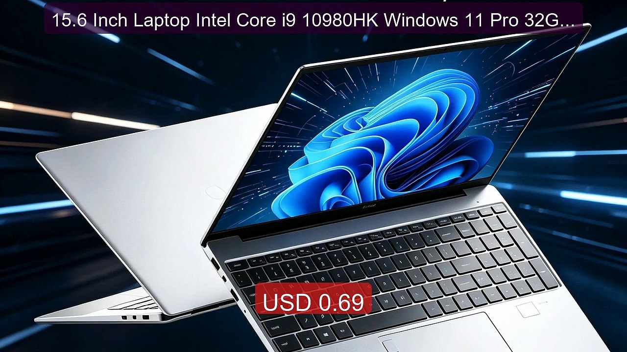 15.6 Inch Laptop Intel Core i9 10980HK Windows 11 Pro 32GB DD... -- Amazing Value 2026 | Must Have!