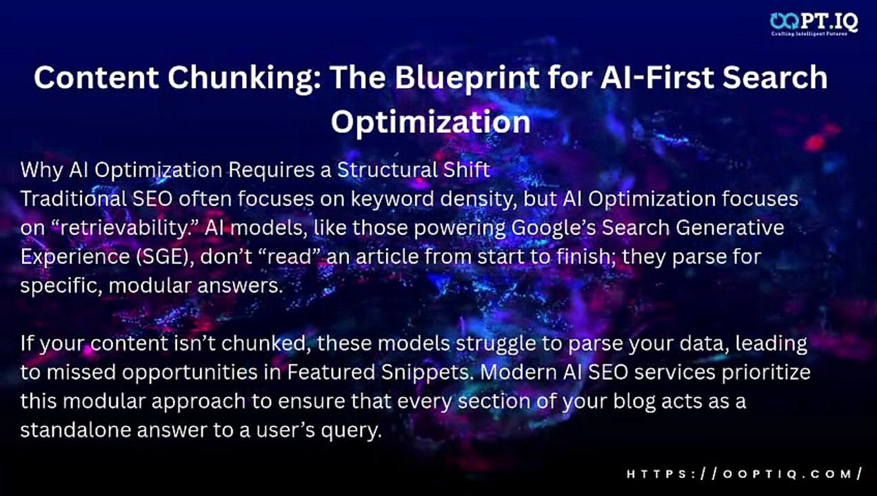 Content Chunking The Blueprint for AI-First Search Optimization
