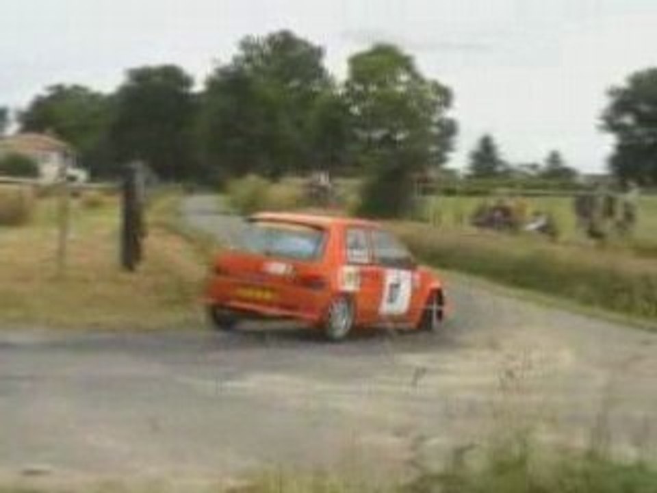 rallye de  st sornin leulac 2008