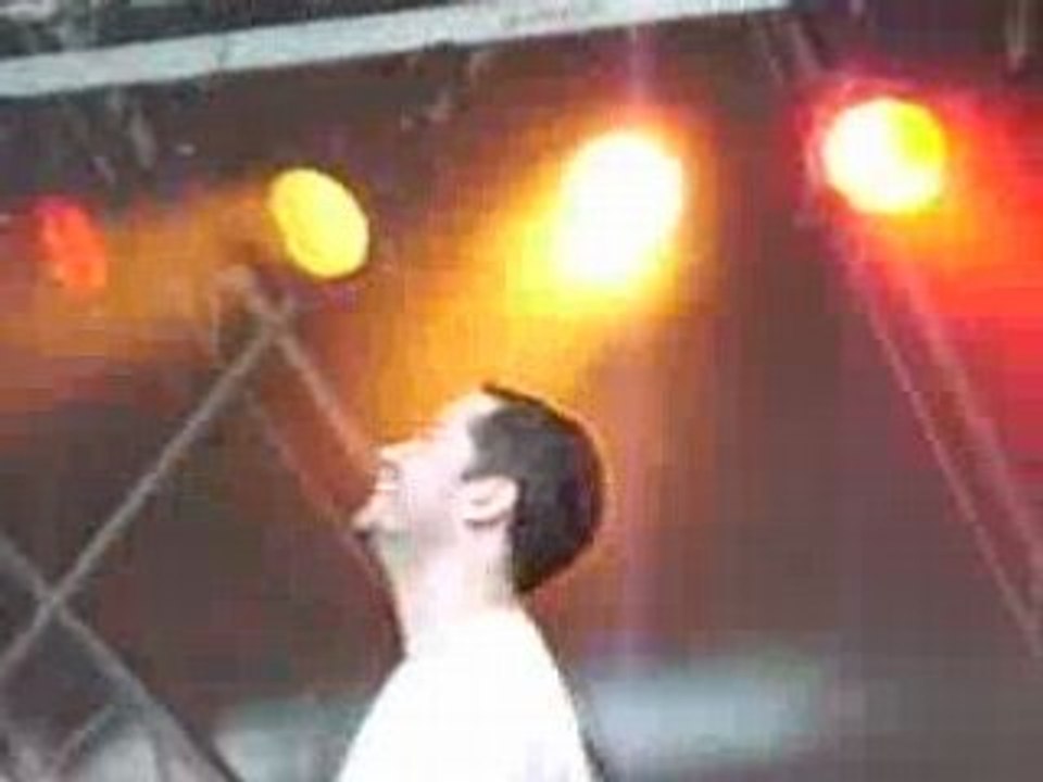 Emmanuel Moire, le public & les Musiciens -Somain [05.07.08]