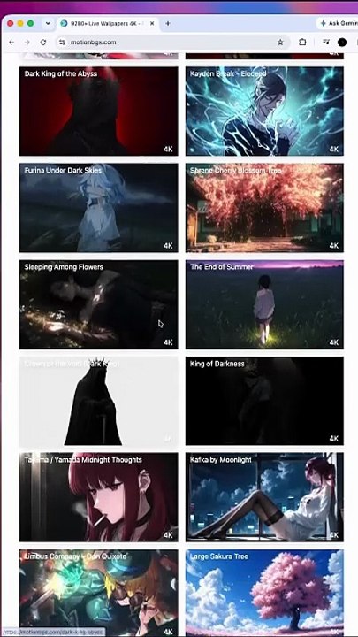 FREE 4K Live Wallpapers for Phone & PC — No Login Needed!