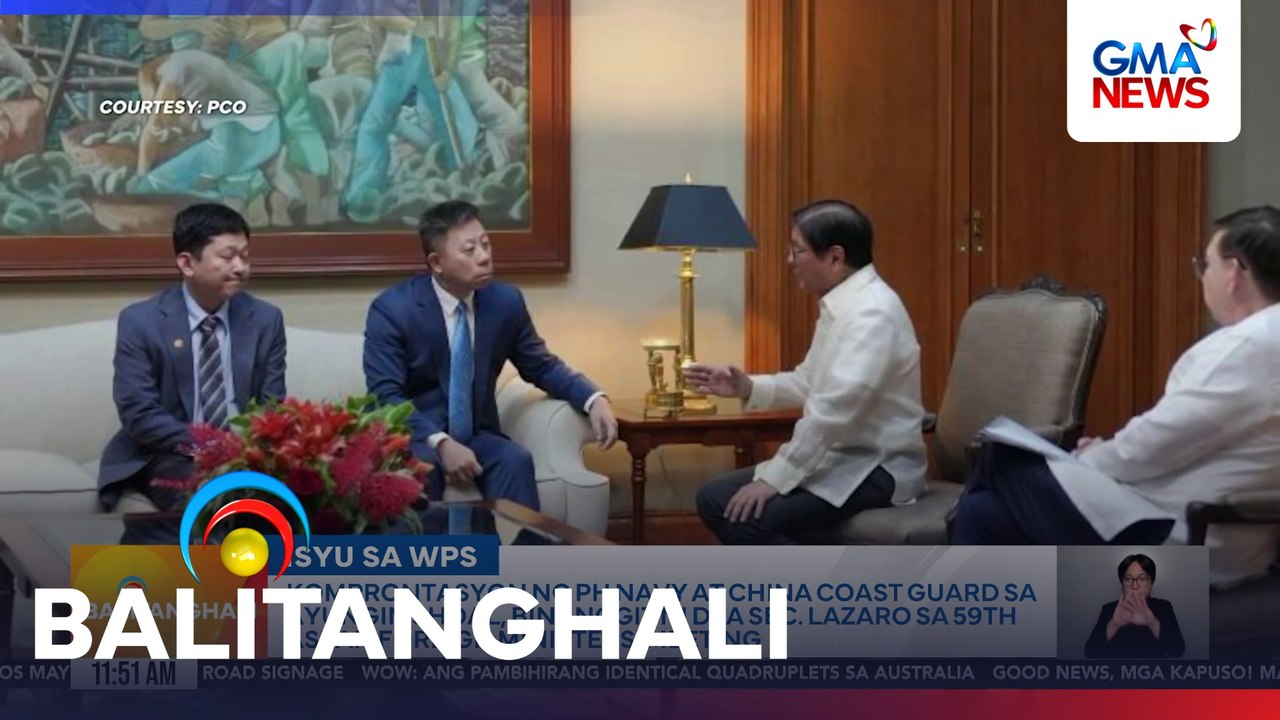 Chinese Amb. Jing Quan, tinawag na constructive at nakatuon sa paghahanap ng solusyon sa WPS issue ang pulong nila ni PBBM | Balitanghali