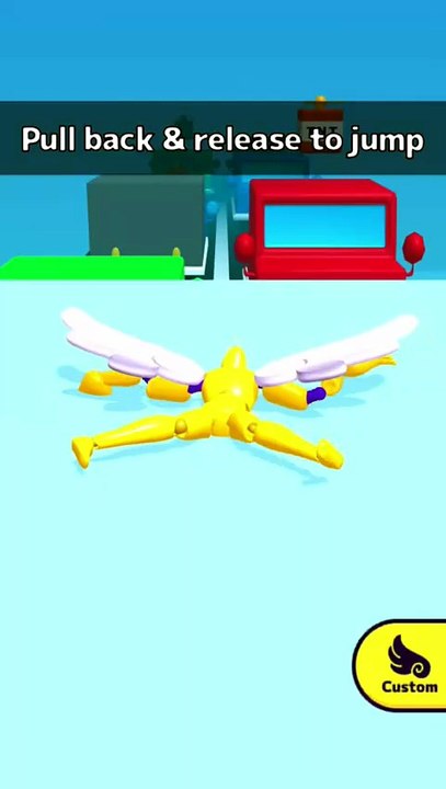 Rubber Jumping : Slingshot Doll Gameplay |Level 19| #gaming #trending #asmr #rubberjumpingslingshotdollgameplay