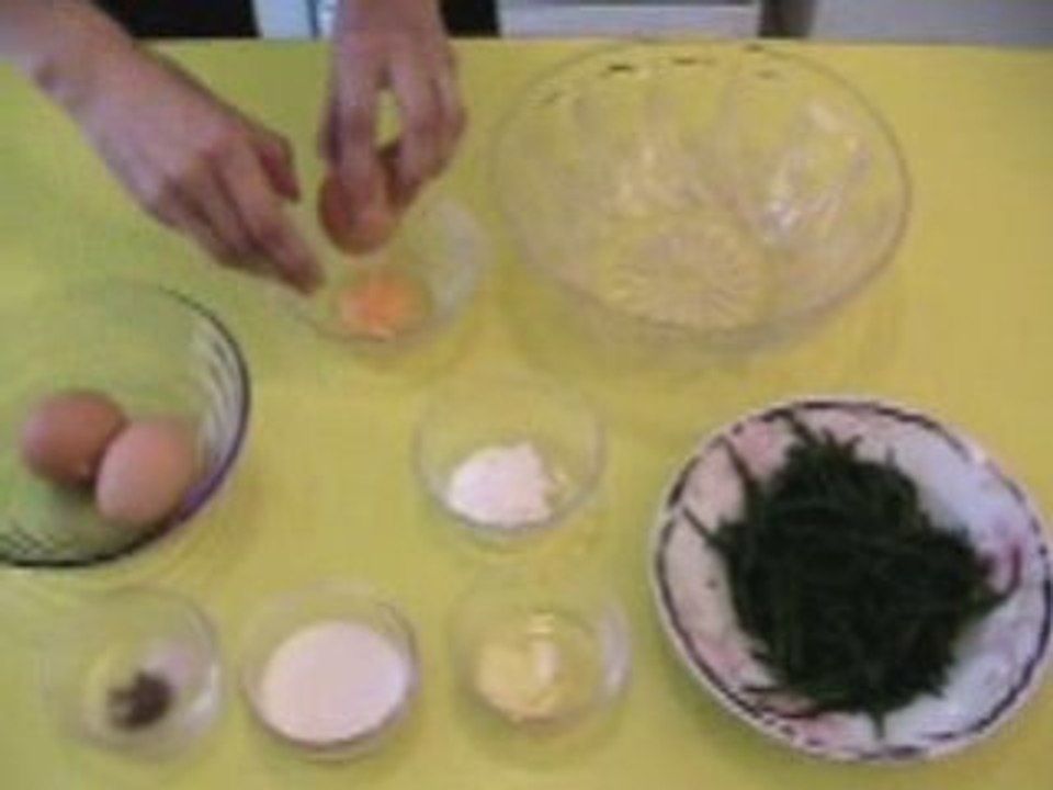 Chef Mary: Omelette à la salicorne