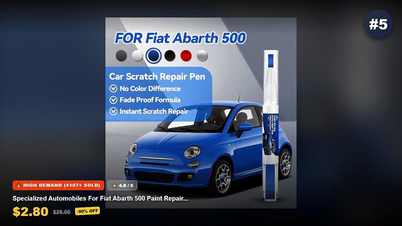 TOP 5 MUST-HAVES: ACCESSORIES FIAT 500 (2026)