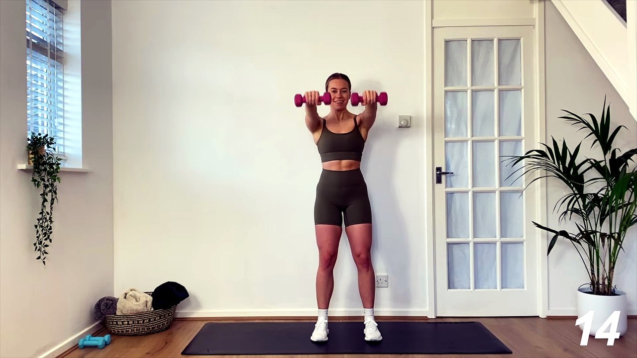 10 MINUTE TONED ARMS WORKOUT  - At-Home Minimal Equipment (All Standing)_
