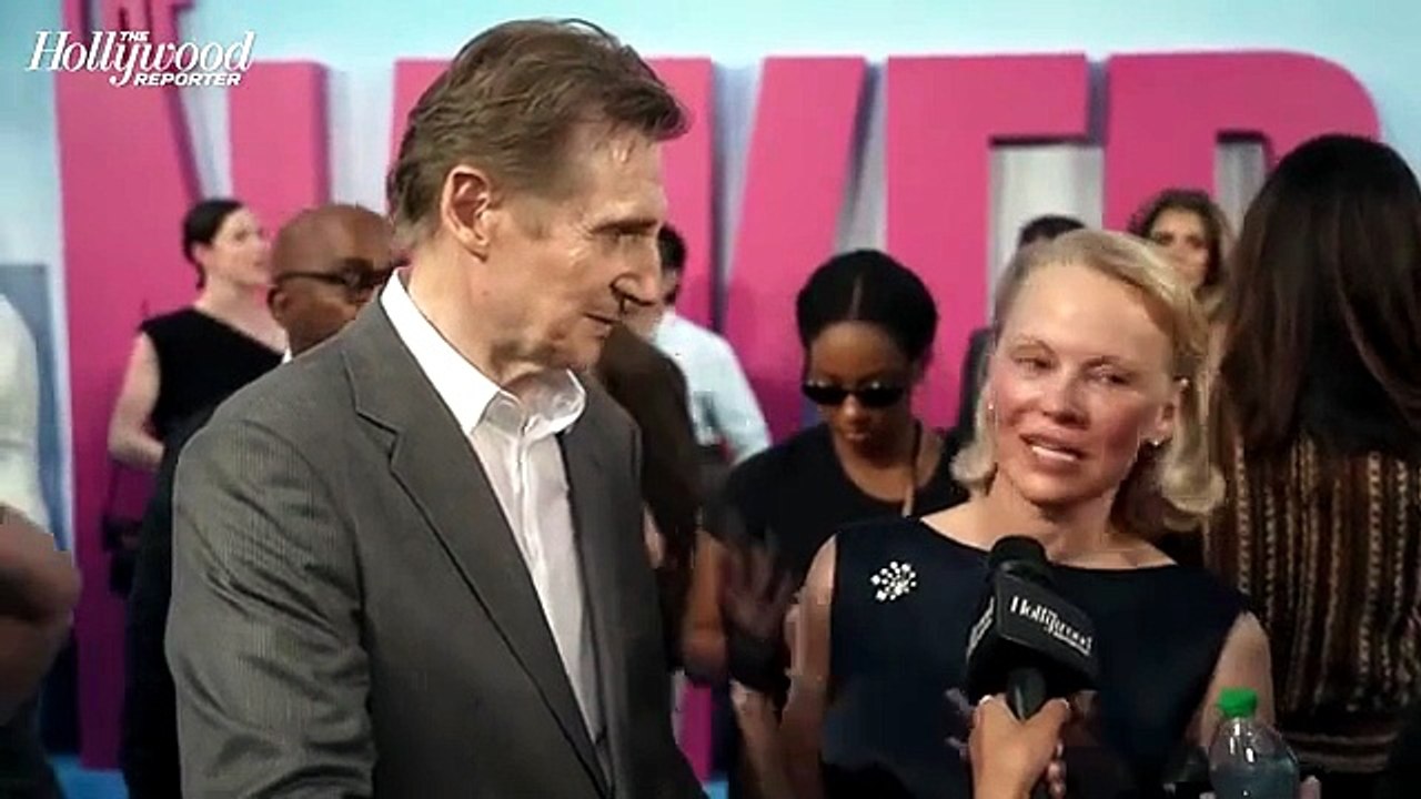 Liam Neeson & Pamela Anderson on Their Dynamic as a Comedy Pair in 'The Naked Gun' | THR Video [Full Movie]