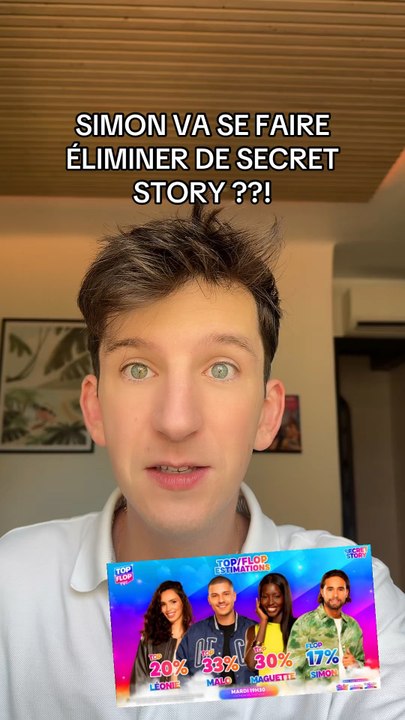 SIMON VA SE FAIRE ÉLIMINER DE SECRET STORY ?? 👁️