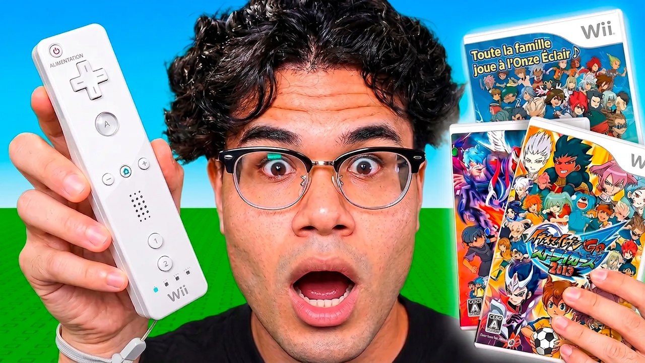 J'ai dépensé 550 reais rien que pour jouer à tous les Inazuma Eleven sur Wii