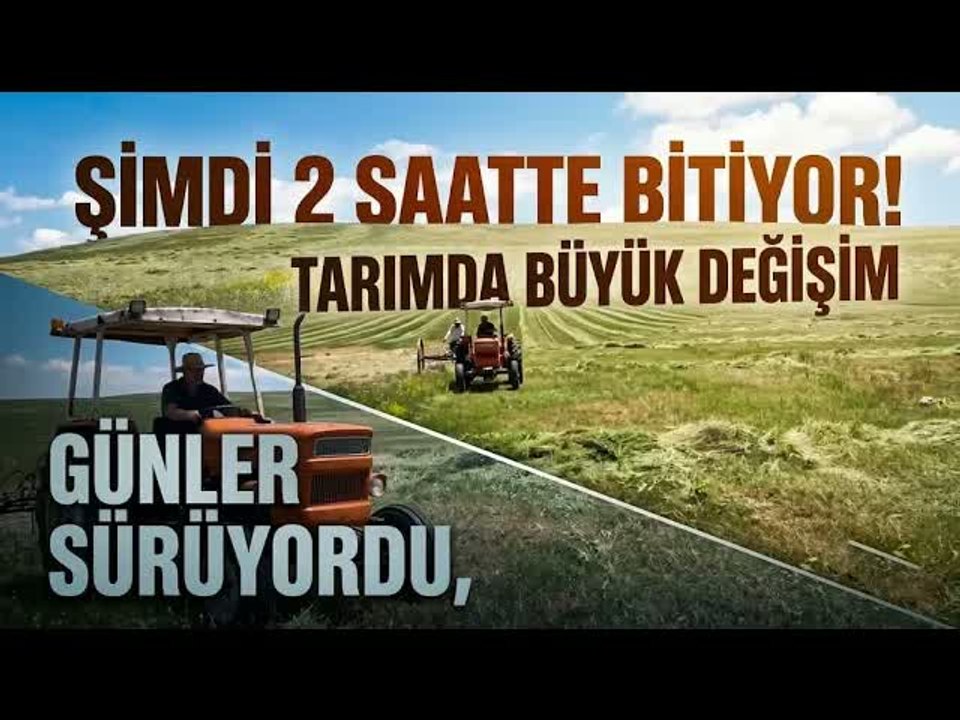 Yağmurlar Geciktirdi, Makineler Hızlandırdı :Çayır Biçim Mesaisi Başladı