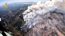 Εναέριες λήψεις αποκαλύπτουν την έκταση της πυρκαγιάς στη Λα Μιέρλα της Ισπανίας