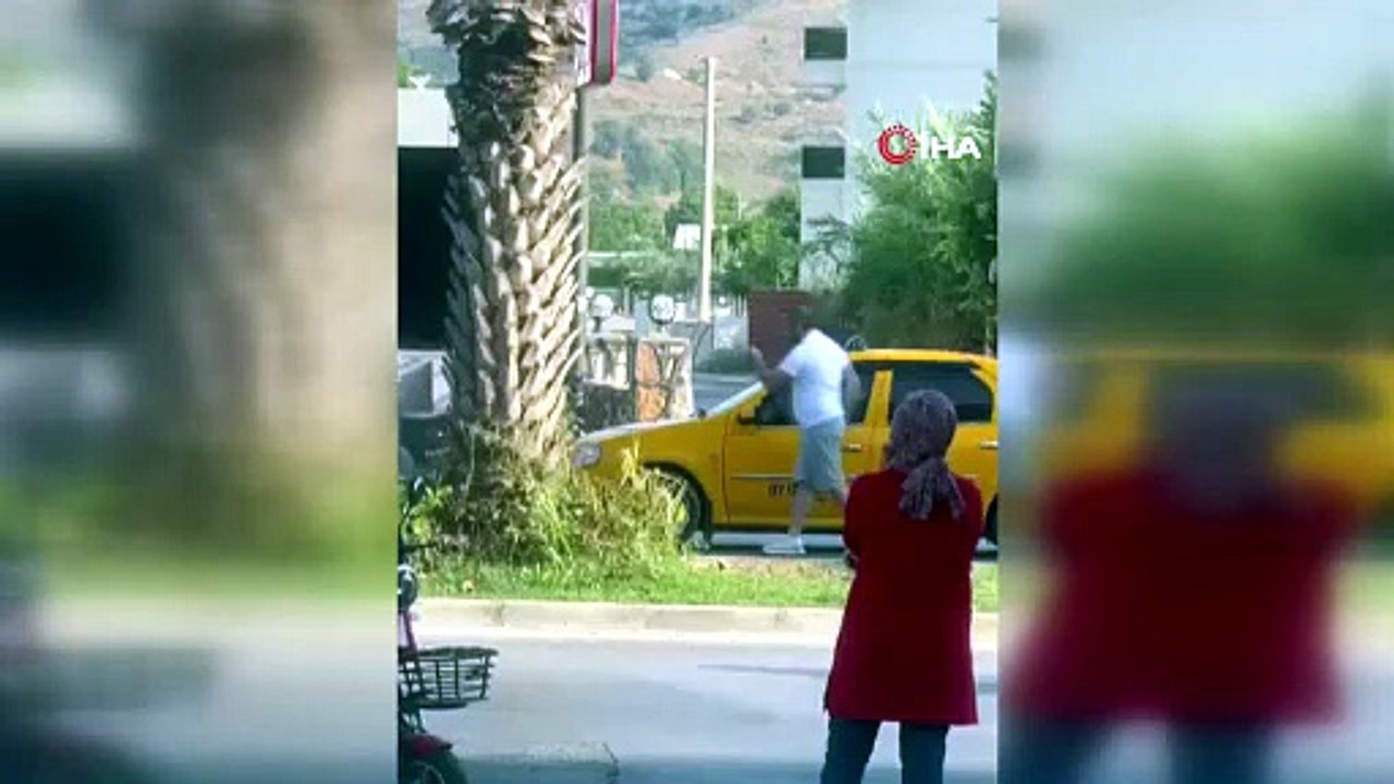 Trafikte tekme tokat saldırı: Yaşlı adamı darp eden taksiciye ceza yağdı
