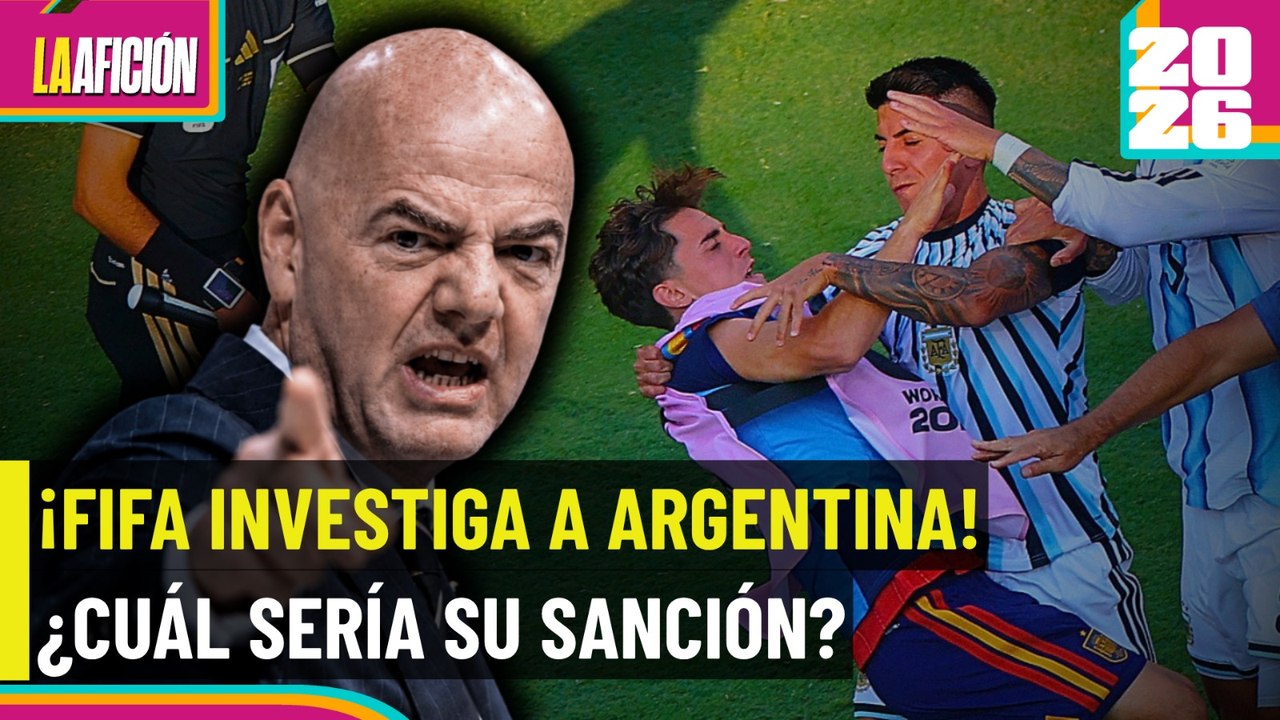 ¡Problemas para Argentina! FIFA ya investiga la bronca de la Final del Mundial