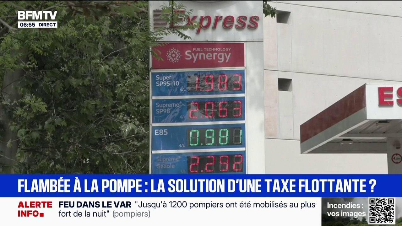 En France, les taxes représentent entre 50% et 60% du prix d'un plein de carburant