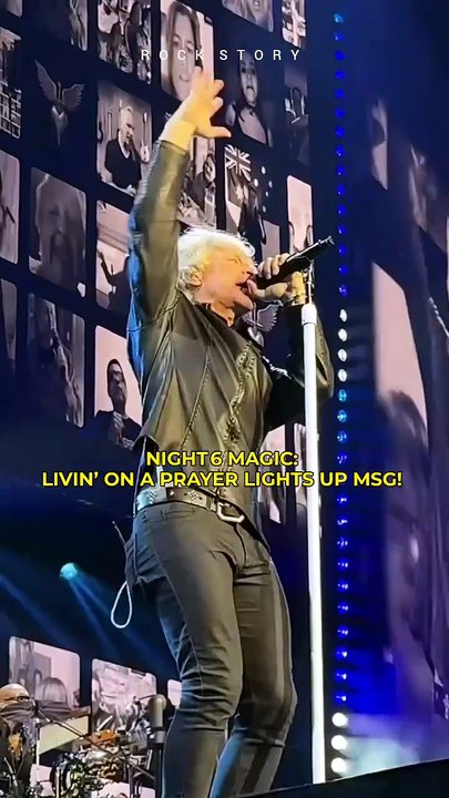 🔥 Bon Jovi – Livin’ on a Prayer LIVE Night 6 MSG 2026 | FULL ARENA SINGALONG!