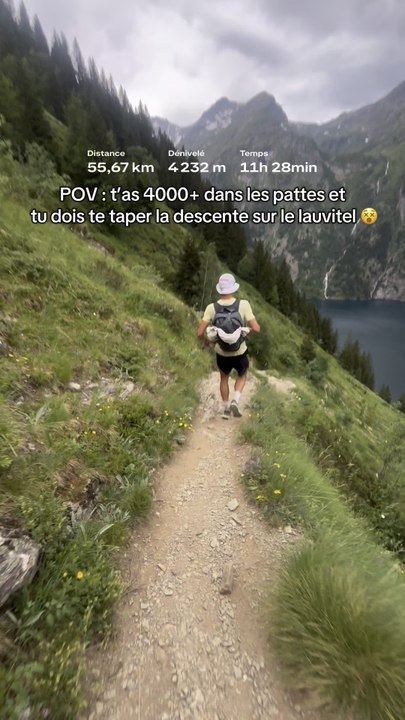 Descente du lauvitel