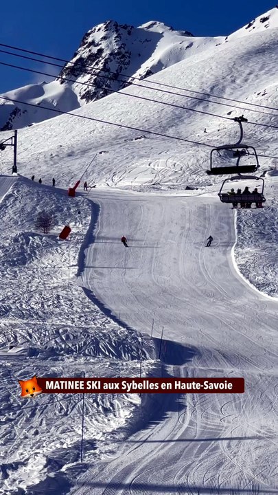 MATINEE SKI aux Sybelles en Haute-Savoie