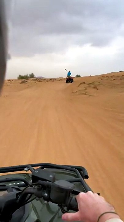 PANORAMA sur les dunes à Dubaï