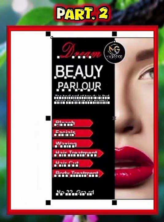 Salon Business Flyer Design part 2