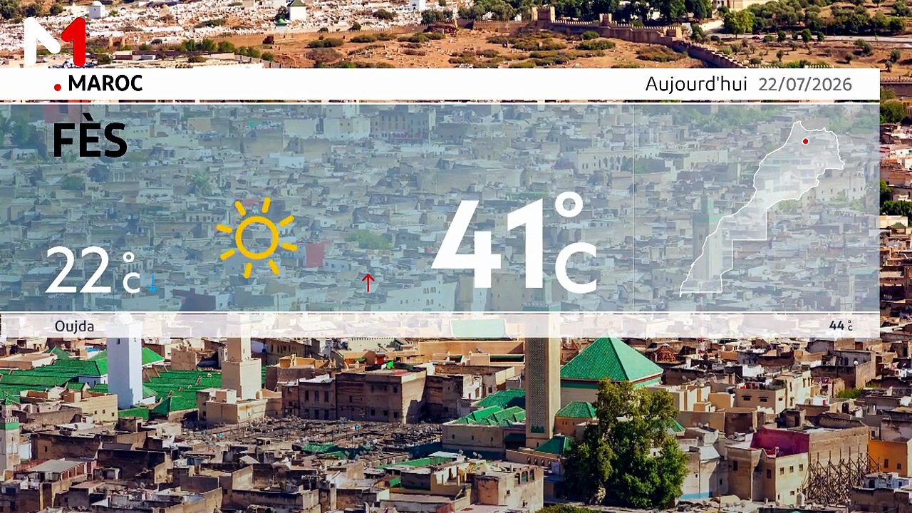 Météo 22/07/2026
