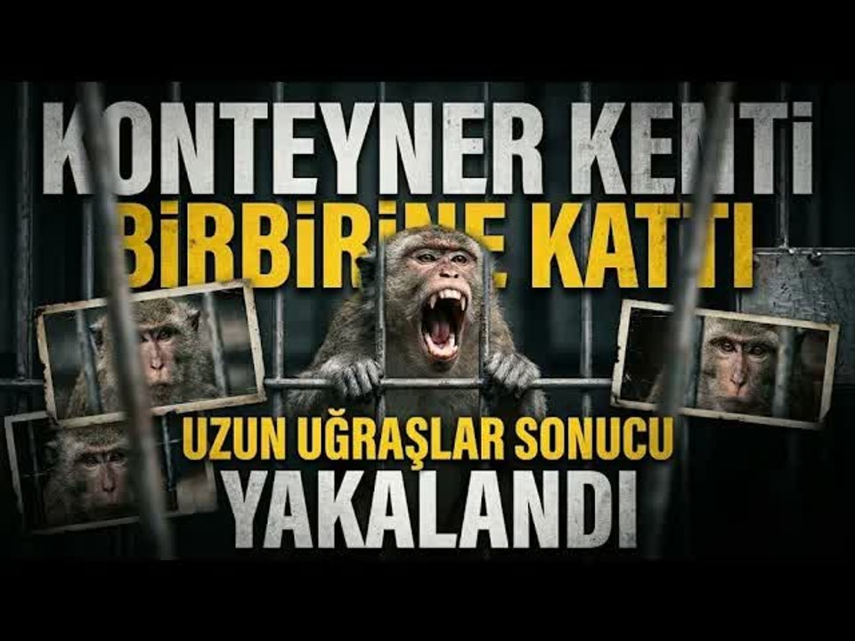 Firari Maymun Ortalığı Birbirine Kattı, Kadını Yaraladı!