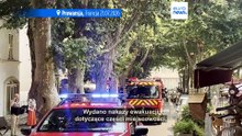 Dwóch strażaków zginęło w pożarze w pobliżu lotniska w Bordeaux