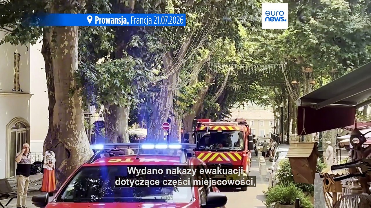 Dwóch strażaków zginęło w pożarze w pobliżu lotniska w Bordeaux
