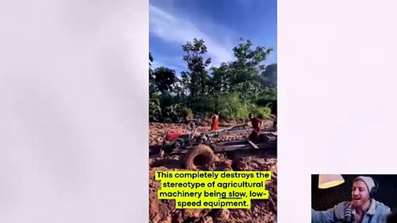 They Put a Turbo on a Hand Tractor and It Now Does 90 km/h — Thailand's Wildest Build