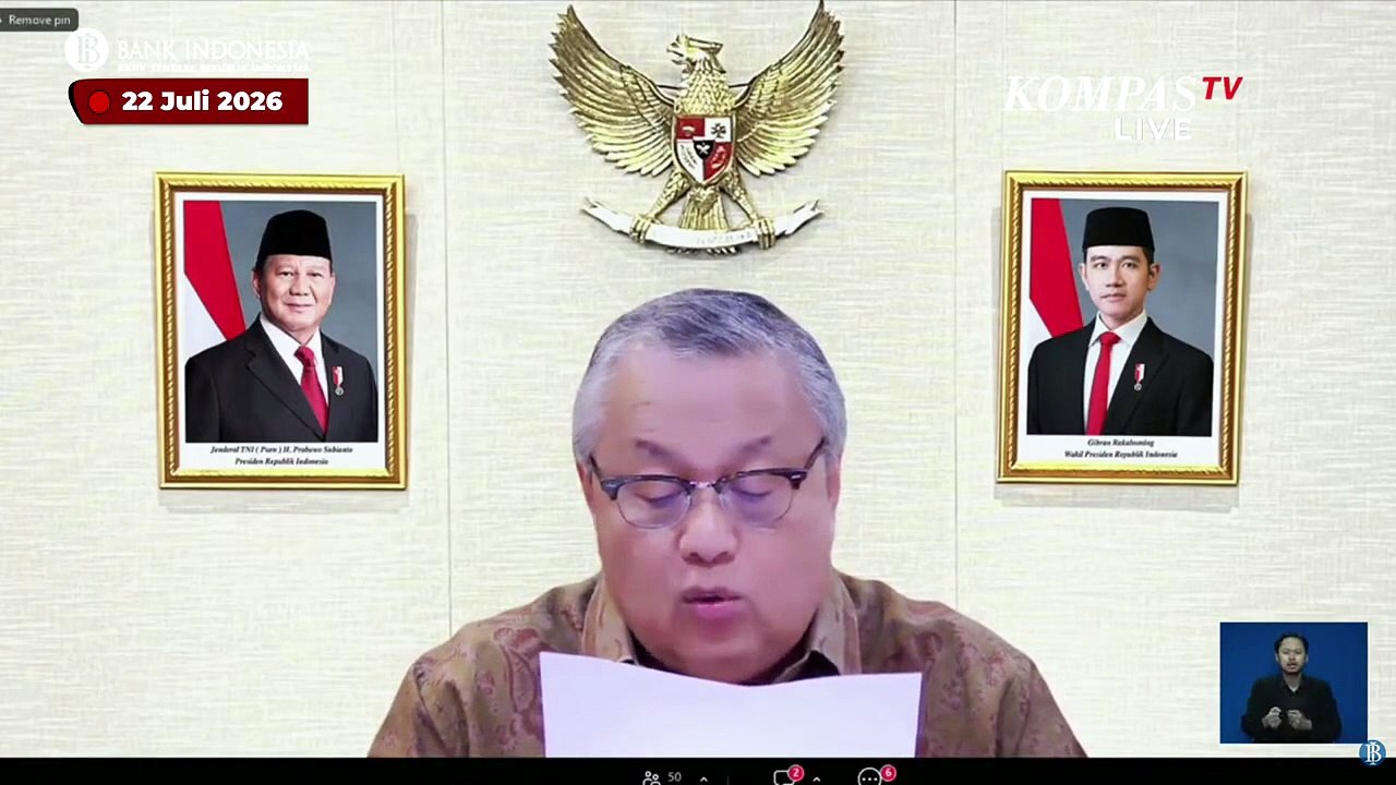 Bank Indonesia Pertahankan BI Rate Tetap 5,75 Persen Usai Rapat Dewan Gubernur