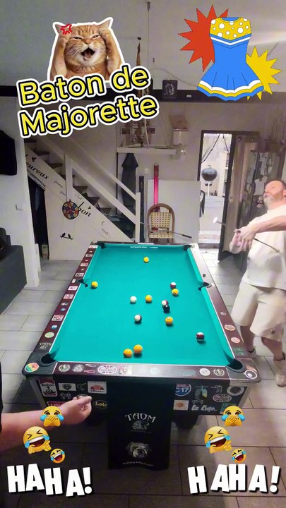 Casse ferme avec 6 Objets insolite feat Johnny #8pool #blackball #billard #ultimatepool #pourtoi #fyp #fluxshorts #reels