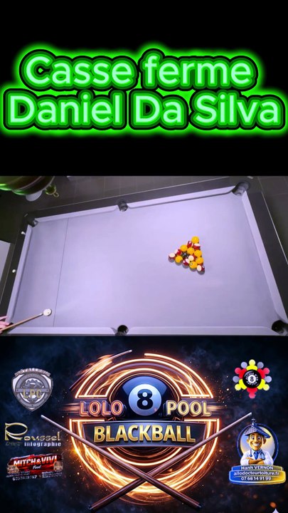 Casse ferme Daniel Da Silva #8pool #blackball #billard #ultimatepool #pourtoi #fyp #fluxshorts #reels