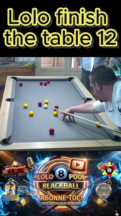 Lolo finish the table 12 #8pool #blackball #billard #ultimatepool #pourtoi #fyp #fluxshorts #reels